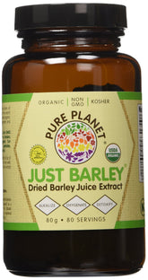 Emballage double de Pure Planet Just Barley, pratique et économique.