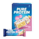 Pure Protein Gâteau d'anniversaire, emballage pratique pour un snack en déplacement