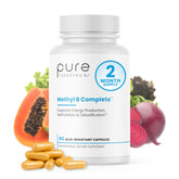 Pure Therapro Rx Methyl B Complete : gelules végétales pour énergie et vitalité