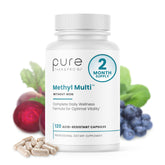 Pure Therapro Rx Methyl Multi — bouteille de capsules, soutien potentiel au bien-être quotidien.