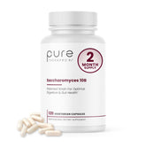 Pure TheraPro Rx Saccharomyces boulardii capsules: soutien possible à l'équilibre intestinal.