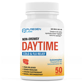 Puregen Labs DayTime emballage bouteille, solution pratique pour la journée