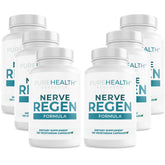 Nerve Regen de PUREHEALTH RESEARCH sur la bouteille, soutien potentiel des nerfs et confort