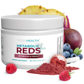 PureHealth Research Poudre Reds – pot de poudre pratique pour un apport d’antioxydants.