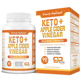 Purely Optimal Keto BHB-ACV, bouteille prête pour votre routine faible en glucides.