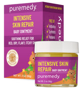 Puremedy Bebe salve intense 60 ml, apporte un soin hydratant doux pour la peau.