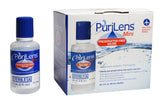 Purilens Mini sans conservateur : flacon 60 ml pour le rinçage des lentilles.