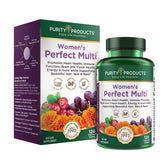 Purity Products Femmes Perfect Multi - bouteille montrant la capsule pour énergie et bien-être