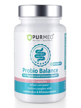 Purmeo Probio Balance : bouteille pratique pour une supplémentation digestive quotidienne.