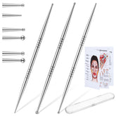 QFGasre stylo acupression double tête, massage ciblé et relaxation rapide.