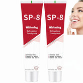 QIMHETU SP-8 Dentifrice Probiotique, emballage élégant et pratique pour la routine quotidienne.