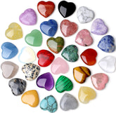 QINJIEJIE coeurs cristal amethyste: équilibre énergétique propice à la méditation.