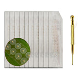 QPNGLKS kit-graines-auriculaires-complet-dore : ensemble pratique pour débutants.