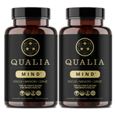 Qualia Mind – bouteille focus : soutien potentiel à la concentration au travail.