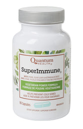Quantum Health Super Immunité+ - Bouteille et versement facile pour dosage précis.