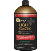 Qunol CoQ10 liquide, embout verseur, soutien énergie et absorption accrue