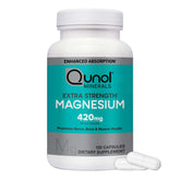 Qunol Magnésium Capsules emballage pratique avec 120 gélules.