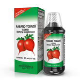 Rabano Yodado, bouteille 8oz, soutien énergétique naturel pour la journée.