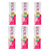 RADIUS dentifrice enfant parfum fruit du dragon, pack de 6, goût agréable