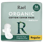 Rael pad régulier en coton biologique avec ailes pour une protection confortable.