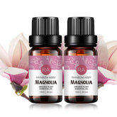 Rainbow Abby Magnolia — huile essentielle en bouteille sombre pour diffusion apaisante.