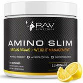 RAW Synergies Amino Slim bouteille citronnade pour énergie durable et sans sucre