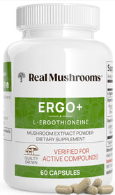 Real Mushrooms Ergothioneine – capsules faciles à intégrer à la routine quotidienne