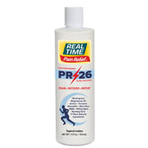PR-26 Real Time Pain Relief appliquée pour échauffement musculaire.