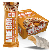 REDCON1 MRE Bar Maple Almond Donut dans son emballage pratique pour repas rapides.