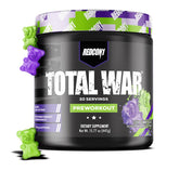 REDCON1 Total War – bouteille Sour Gummy Bear, énergie soutenue pour l’entraînement