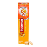Redoxon Orange, tablettes effervescentes dans l'emballage pratique.