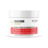 Regengen Nutrition Colostrum Gold 50 - bouteille: soutien potentiel immunitaire et bien-être.