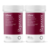 Rejuveen Uflora Probiotiques, bouteille: soutien équilibre intime et fraîcheur durable.