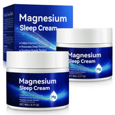 ReliCo Crème magnésium Sommeil pieds : application nocturne apaisante et hydratante.