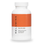 Relumins Gluta500 gomme-fruit-punch tablettes, plaisir croquant et absorption pratique.
