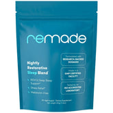 Remade Sommeil Naturel sans mélatonine: flacon pratique pour votre routine nocturne.