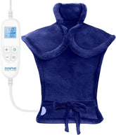 RENPHO coussin chauffant dos, soulage les tensions et favorise la détente musculaire
