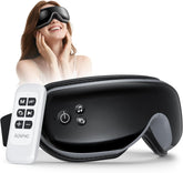 Masseur oculaire RENPHO avec chaleur et télécommande pour relaxer les yeux.