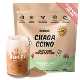 Renude Chagaccino: poudre de chaga pour énergie naturelle et bien-être