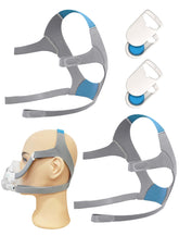 Harnais de remplacement Rescare F20 – ensemble 2, pour masque facial et maintien fiable.