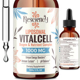Gouttes d’oxygène Resciency, flacon liposomale avec absorption optimisée