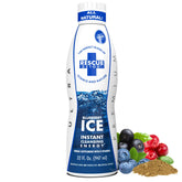 Rescue Detox ICE, bouteille bleue prête à être utilisée dans une routine detox pratique.