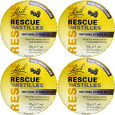 Pastilles RESCUE groseille noire dans une boîte compacte, idéales en déplacement.