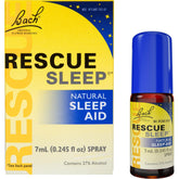 RESCUE SLEEP Spray – bouteille de 7 ml prête pour le soir, calme naturel.
