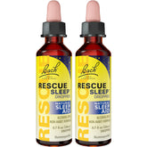RESCUE Sommeil gouttes – bouteille montrant la solution naturelle pour favoriser le calme avant le coucher.