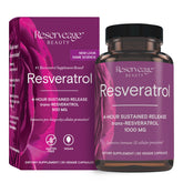 Reserveage Nutrition – bouteille résvératrol 1000 mg, antioxydant potentiel pour le quotidien.