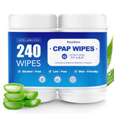 Lingettes RespWave pour masque CPAP, paquet 240, hygiène fiable