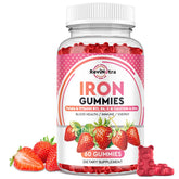 Gommes fer ReviNutra goût fraise pour énergie durable.