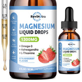ReviNutra Triple Magnesium Complex — gouttes en bouteille, absorption élevée et énergie potentielle.