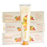 Revitin dentifrice citron prébiotique pour un sourire frais et équilibré.
